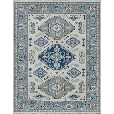 Transitional Hand Knotted Wool Oriental Area Rug