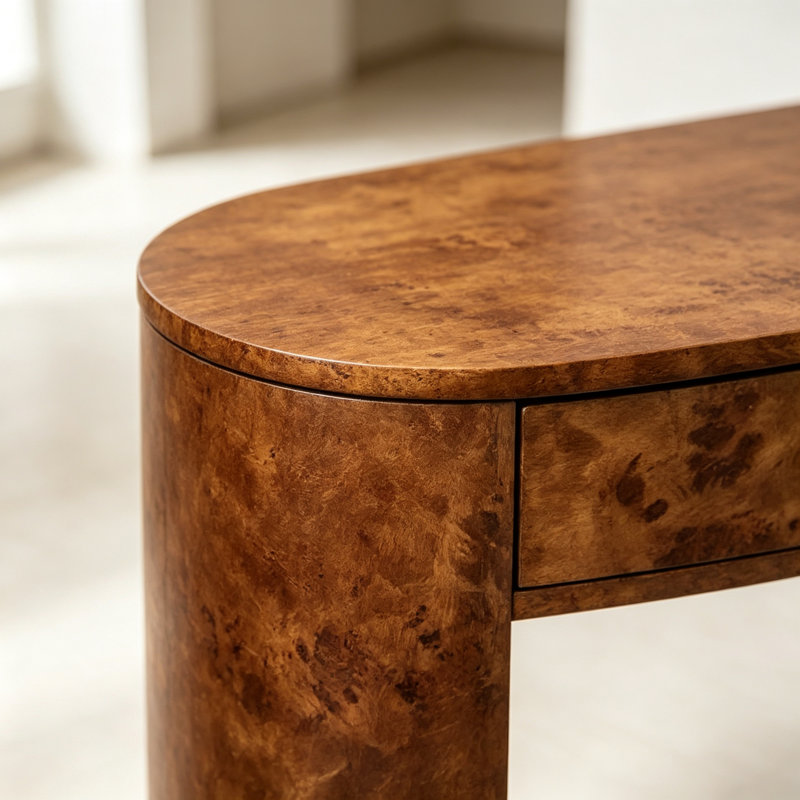 Console d'entrée Mid-Century, H 29,5 po x l 47,2 po x P 13,8 po