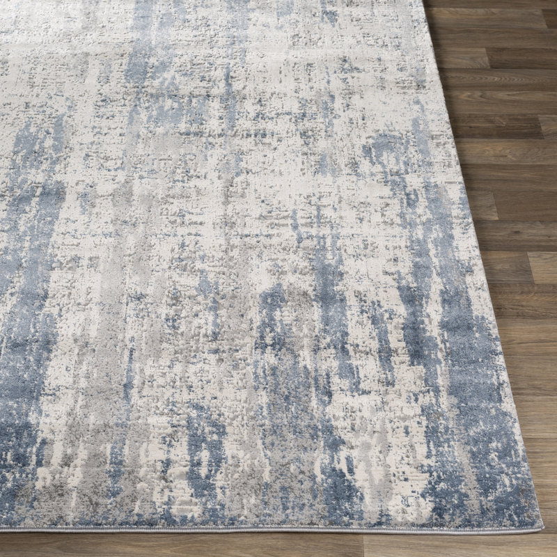 Hobert Abstract Indoor Rug, Rectangle 9'2" x 12'4"