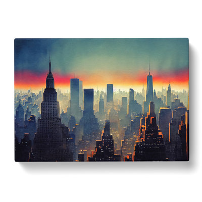 New York Skyline Vol.1 - Wrapped Canvas