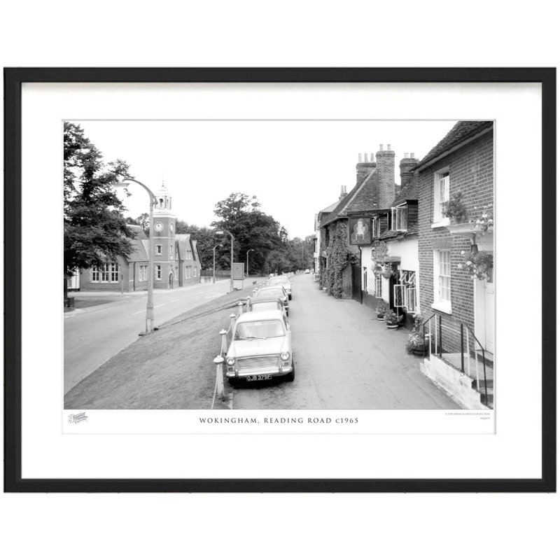 Wokingham, Reading Road C1965 by Francis Frith - Single Picture Frame Print, 40cm H x 50cm W x 2.3cm D