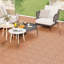 Revêtement de sol imperméable 18 pièces x 12 po Costway-101704906