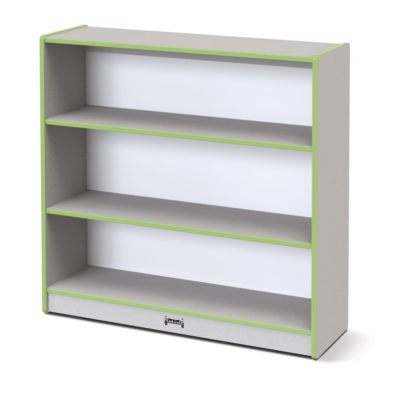 Bibliothèques arc-en-ciel, H 35,5 po x l 36,5 x P 11,5 po, Key lime