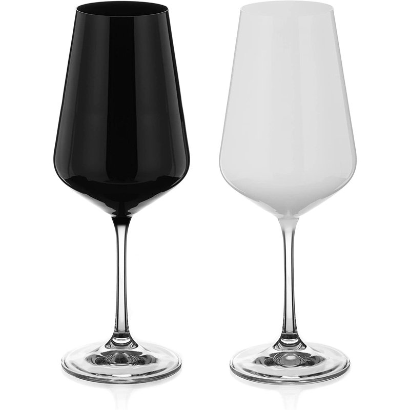 Painted Wine Glasses - Set of 2