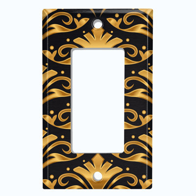 Metal 1-Gang Toggle Light Switch Wall Plate