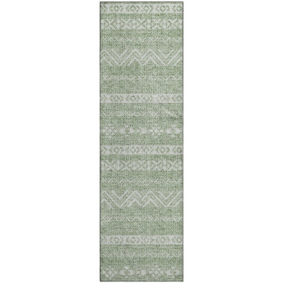 Premium Machine Washable Prisco Aloe Rug