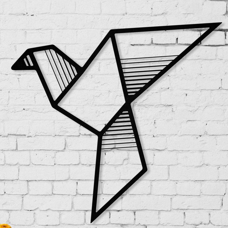 Abstract Wall Decor on Metal