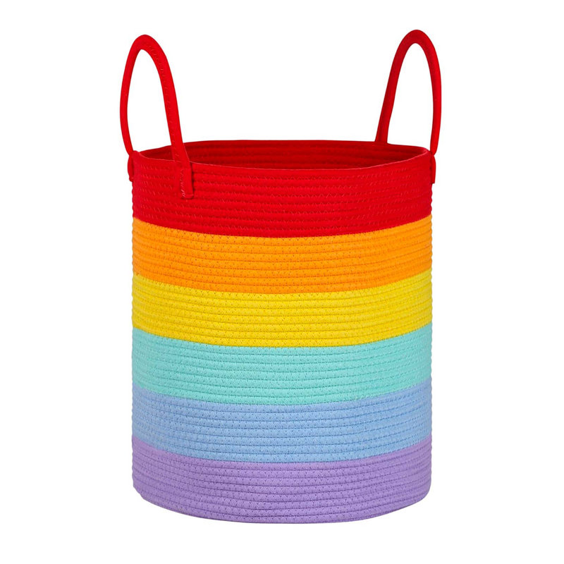 Bhargava Laundry Basket with Handles, 40 x 35 x 35