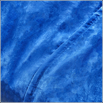 Jasper Traditional 8 Foot Cylindrical Suede Bean Bag, Blue, Soft And Comfortable Seating For Modern Homes