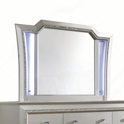 Miroir de coiffeuse avec commode Kaitlyn