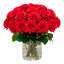 Red Real Touch Rose Centerpiece