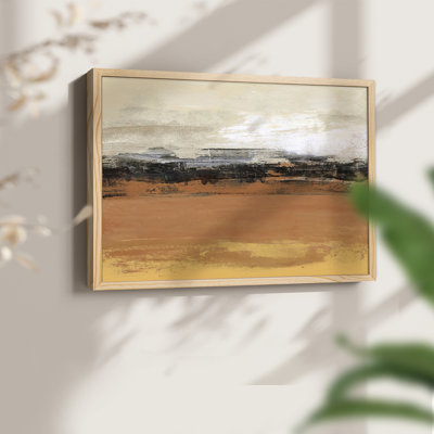 Bridges Ochre I -Framed Print - Restickable