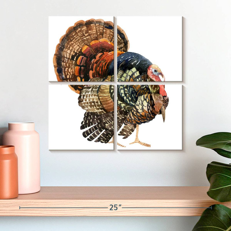Brampt Turkey, 18" H x 18" W