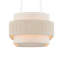 Lustre tambour 5 lumières Monreale