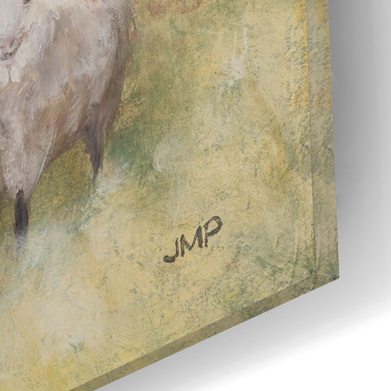 «Flock» par Julia Purinton, art mural en verre acrylique, H 12 po x l 16 po x P 0,13 po