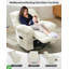 Fauteuil à bascule pour adultes avec fauteuil berçant inclinable manuel