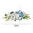 Wedding Arch Flowers 36In Artificial Floral Arch Swag - Full Wedding Backdrop Flowers For Ceremony Aisle Reception, Reusable Faux Wedding Decorations For Outdoor Indoor