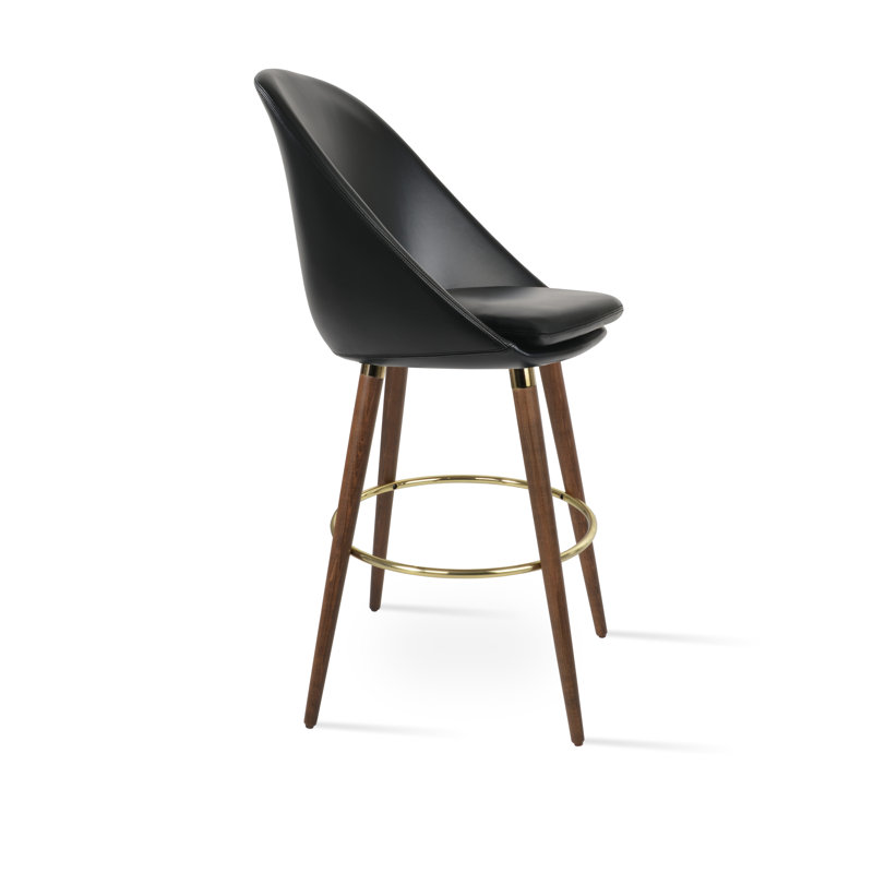 Tabouret Avanos, Noir
