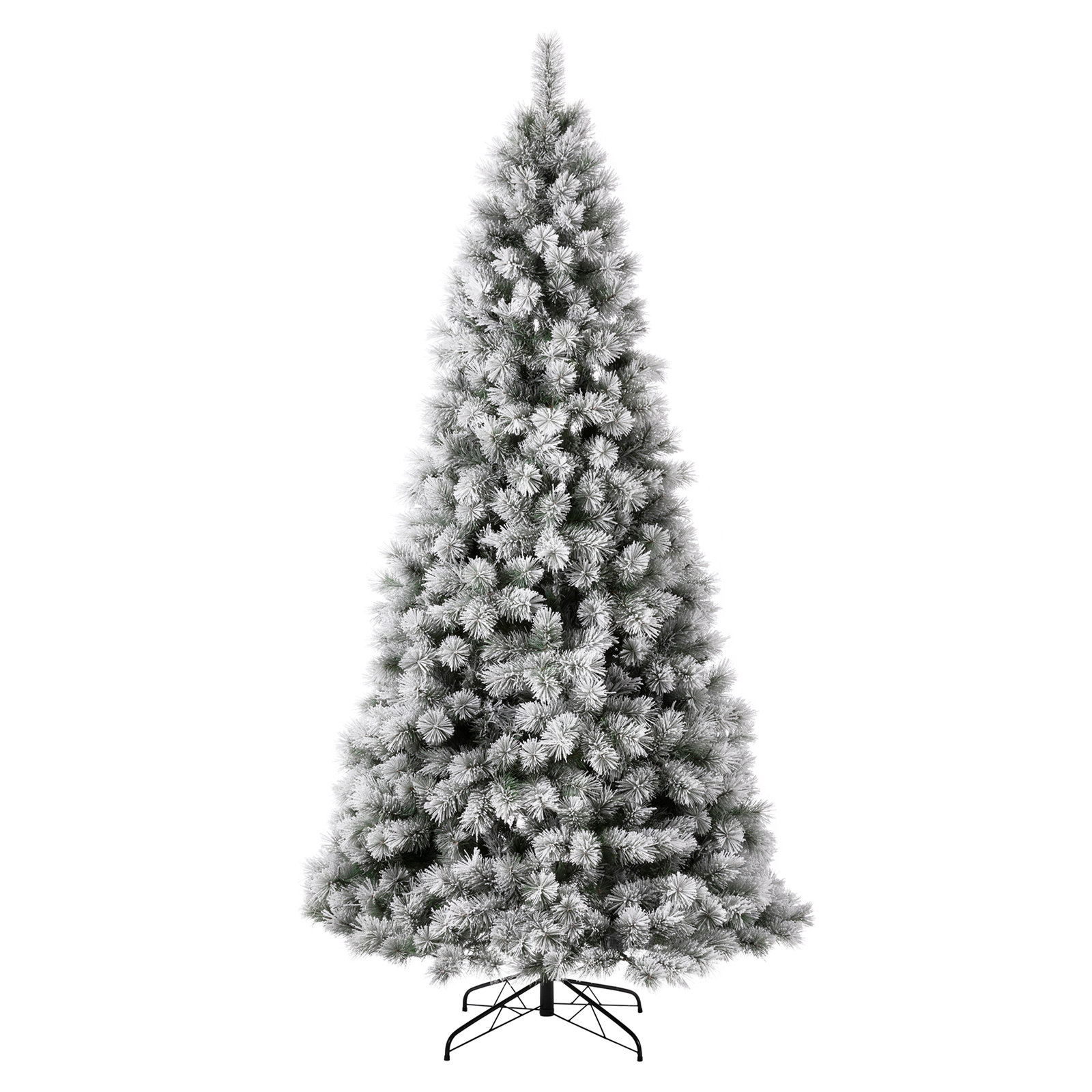 Guillema Pre-Lit Lighted Artificial Pine Christmas Tree, 9 ft