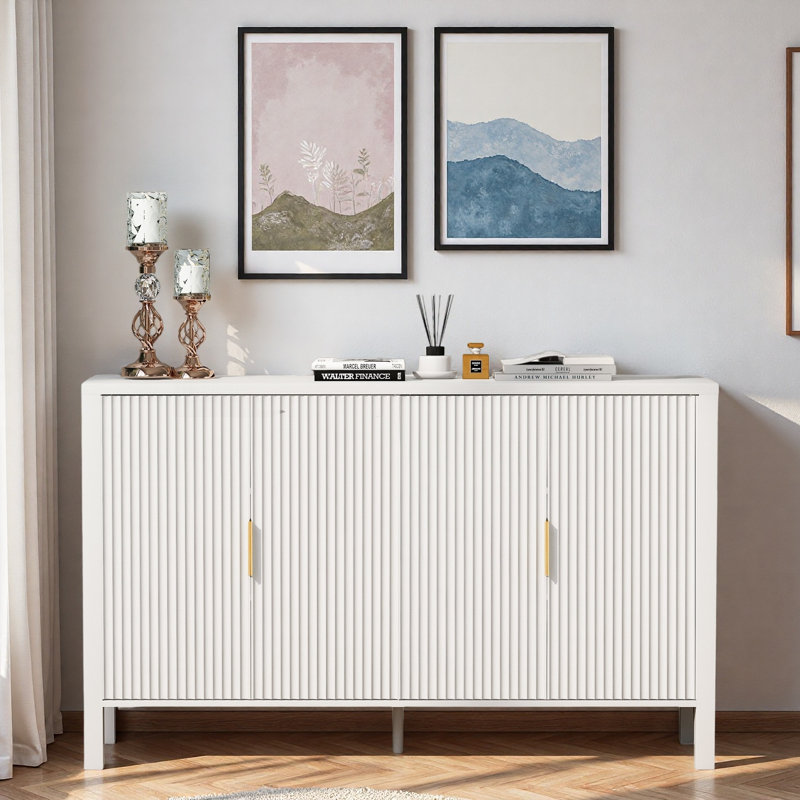 Buffet Modern, Blanc