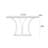 Chinese style light luxury creative console table