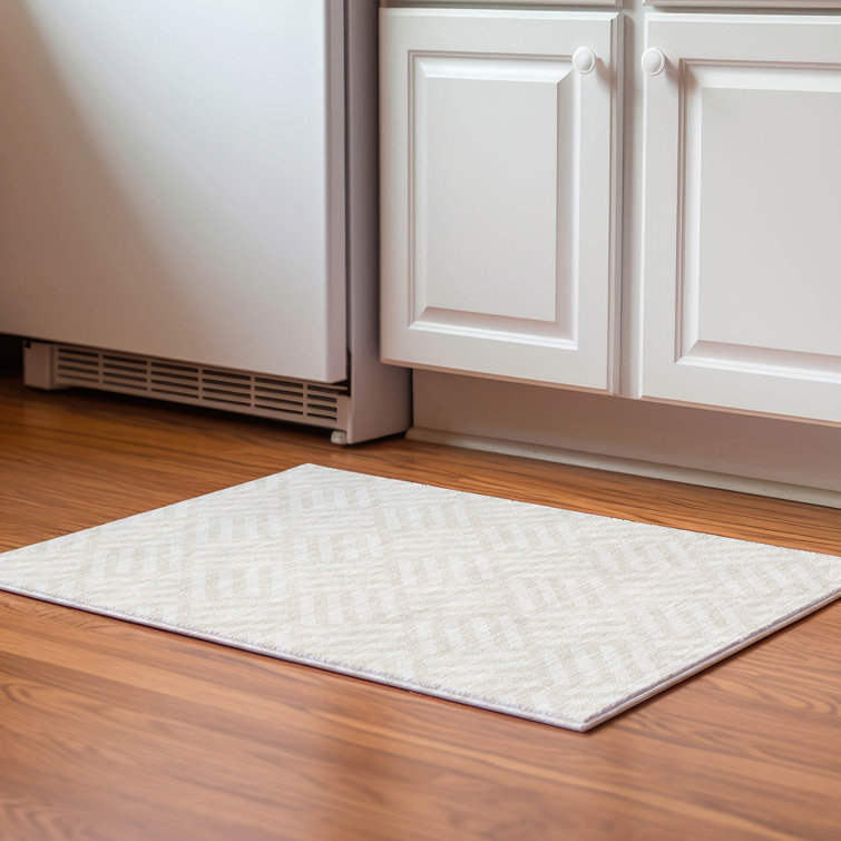 Tapis ivoire Cerrito lavable à la machine de qualité supérieure