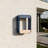 Metal Outdoor Walllight With Solar-Powered LED with Dusk to Dawn-26336909-28433637