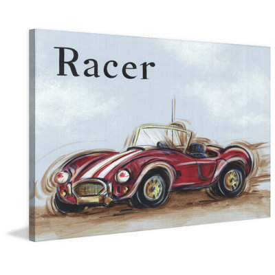"Racer" par Reesa Qualia, reproduction sur toile tendue