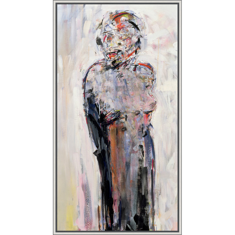 «Beyond III», peinture sur toile à cadre flottant