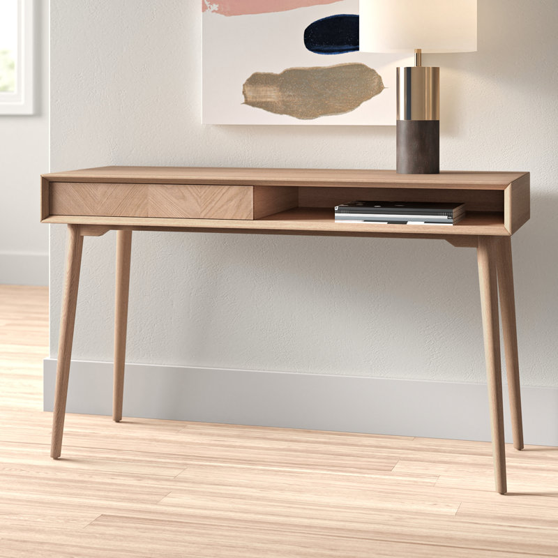 Abingd Solid Wood Writing Desk
