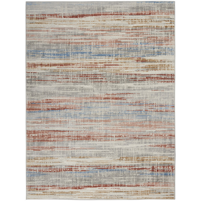 Savigne Abstract Indoor Rug, Rectangle 4' x 6'