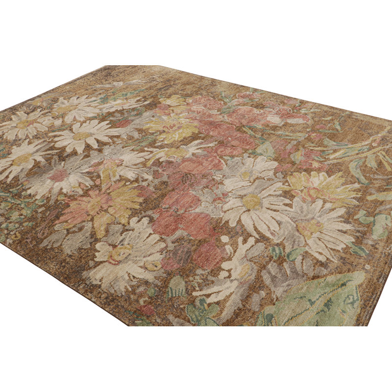 One-of-a-Kind 8'x10'1" Hand Knotted Area Rug