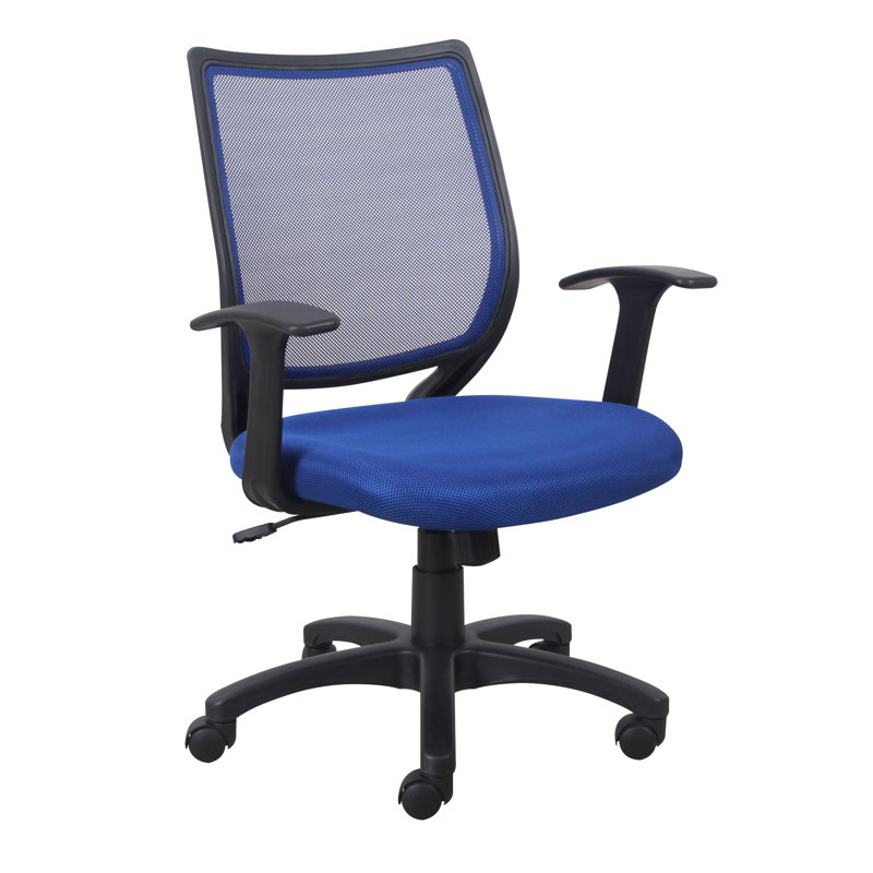 Chaise de travail Elbin, Bleu