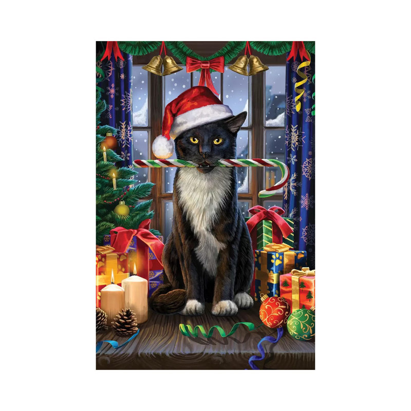 «Krampuss» par Lisa Parker, impression sur toile tendue, H 12 po x l 8 po x P 0,75 po