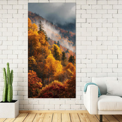 Art mural d'automne, décoration murale photos d'automne, art mural sur toile d'automne, art mural d'automne, art mural nature, peintures murales d'automne pour salon chambre à coucher, impressions sur toile de paysage d'automne prêt à accrocher, 30 po x 60 po