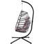 Chaise suspendue en osier pour l'extérieur-583888414-583888408