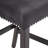 Espresso Finish Velvet 26" Counter Stool-82941331