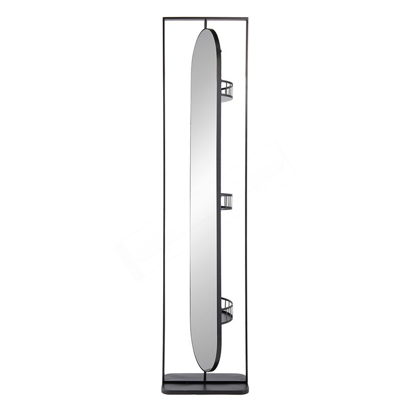 18 x 12 x 78 Full Length Swivel Standing Mirror, 360° Rotating for Bedroom and Living Room