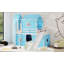 Lit mezzanine avec tente coulissante et tour-263450773-263450775