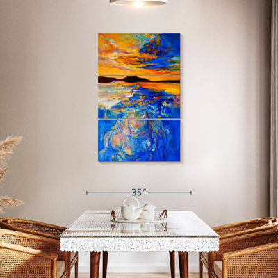 Avery, reflet du ciel abstrait