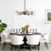 Millender 8-Light Dimmable Sputnik Modern Linear Chandelier