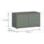 Saabir 4 Pair Shoe Storage Bench