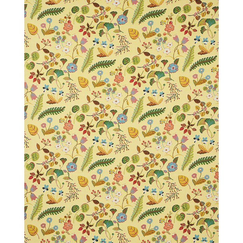 Botanica Indoor/Outdoor Fabric, Yellow