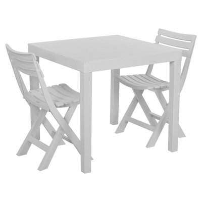 Jesselyn 2 - Person Patio Dining Set with Square Table
