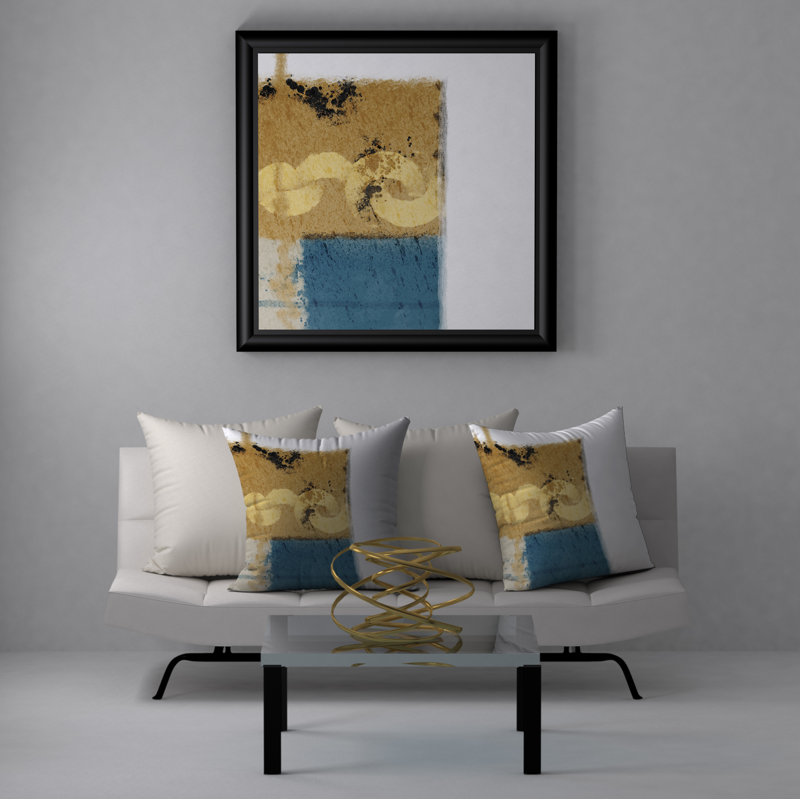 Housse de coussin carrée/insert, 24 po x 24 po