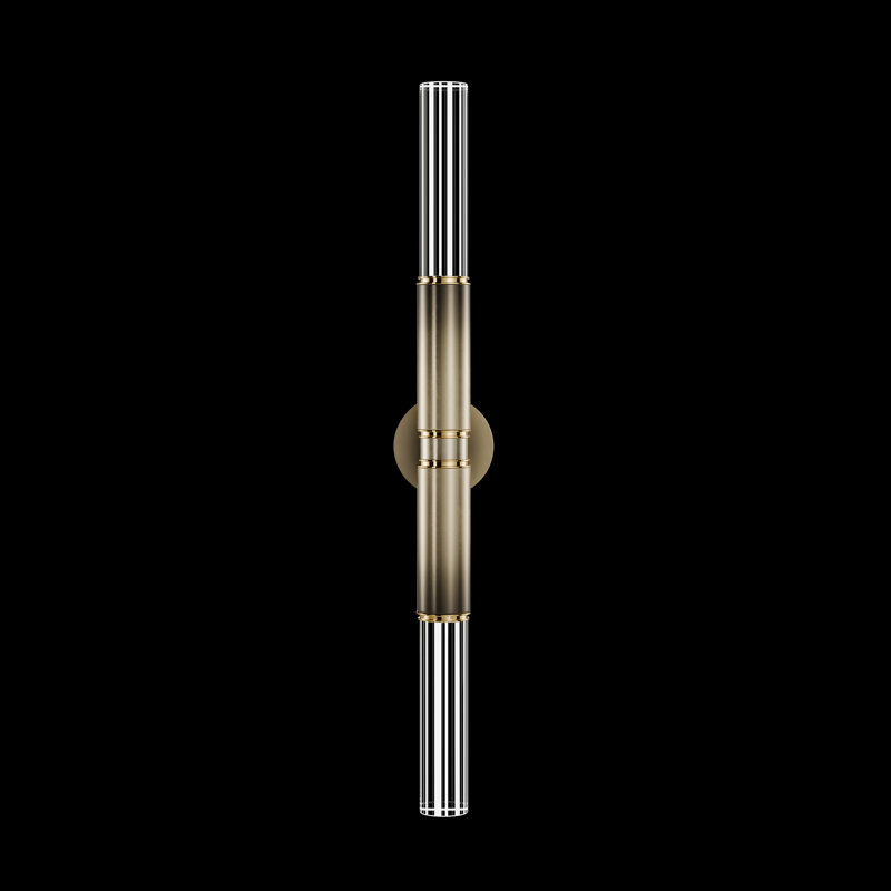 LED Wallchiere, Ombre Bronze/Brass