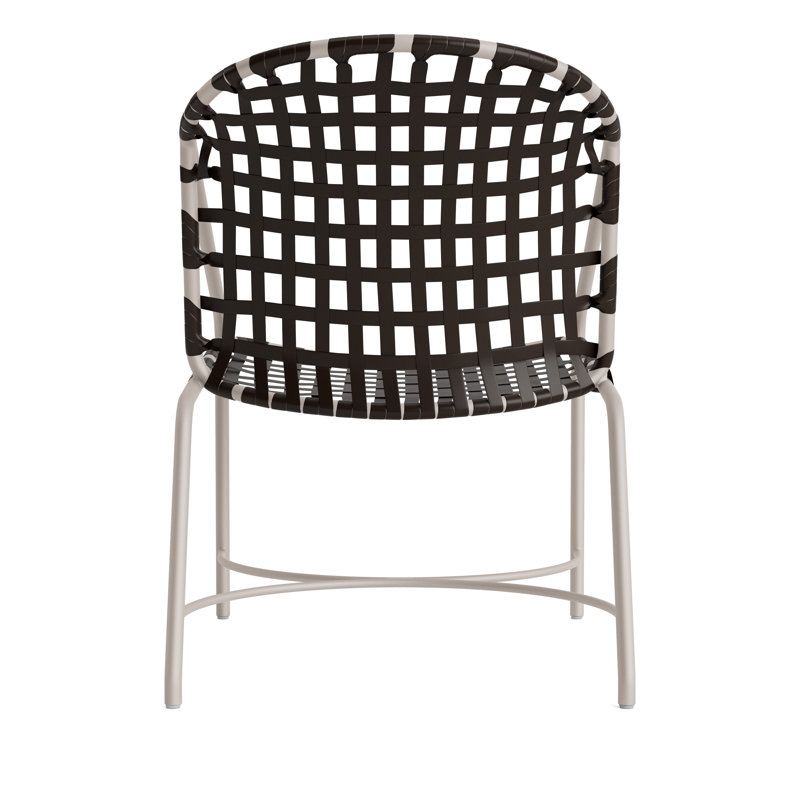 Kantan Outdoor Lounge Chair, Dove Smooth/Coffee