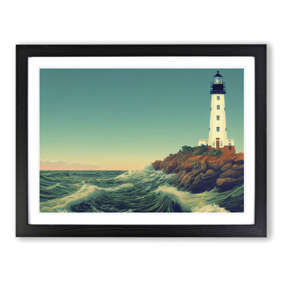 Lighthouse Seascape Vol.1 - Single Picture Frame Print
