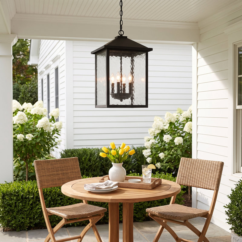3 - Light Outdoor Hanging Lantern