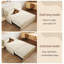 Canapé-lit en tissu beige mat 59,06 po-130003464